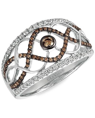 Le Vian 14k White Gold®, Chocolate Diamond® & Vanilla Diamond® & Ring