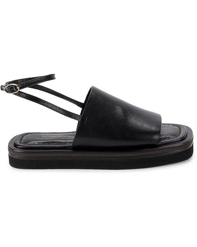 Victoria Beckham Frances Platform Sandals - Black