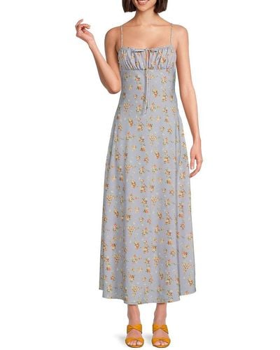 WeWoreWhat Cami Floral Maxi Dress - Gray
