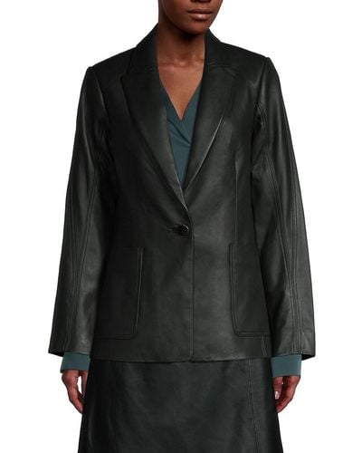 Kobi Halperin Aneesa Leather Jacket - Black