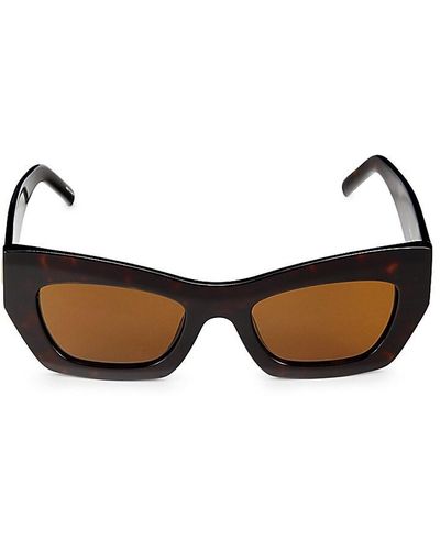 BOSS 1363 52mm Cat Eye Sunglasses - Black