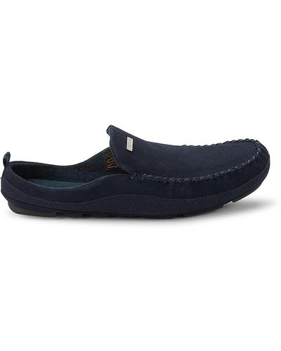 Barbour Suede Loafers - Blue