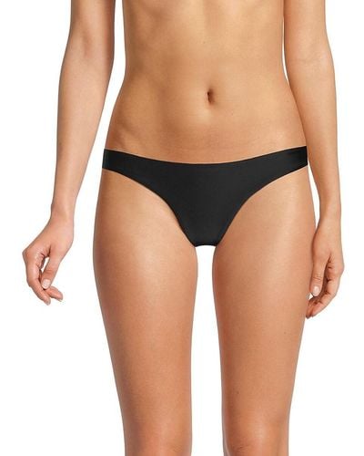 JADE Swim Most Wanted Solid Bikini Bottom - Black