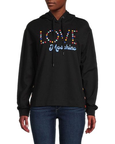 Love Moschino Hoodies for Women | Online Sale up to 72% off | Lyst