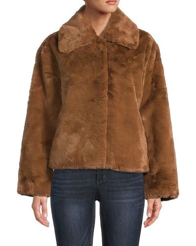 Brown Apparis Jackets for Women | Lyst