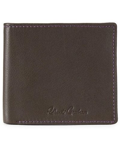 Robert Graham Leather Bi Fold Wallet - Brown