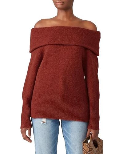 C/meo Collective Distances Wool Blend Jumper - Red