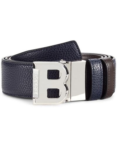 Bally Tamer Leather Adjustable & Reversible 35mm Belt