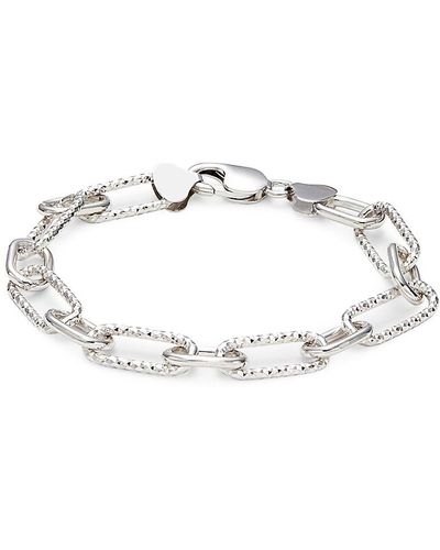 Effy Sterling Silver Link Chain Bracelet - Metallic