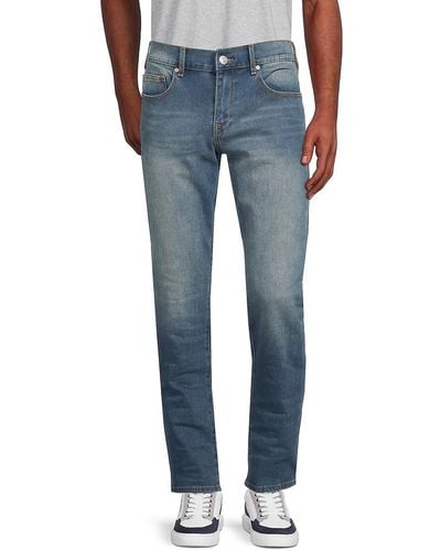 True Religion Geno Relaxed Slim Fit Jeans - Blue