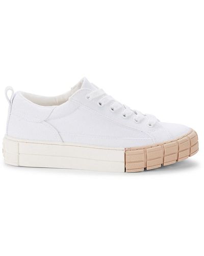 Circus by Sam Edelman Skyla Canvas Platform Sneakers - White