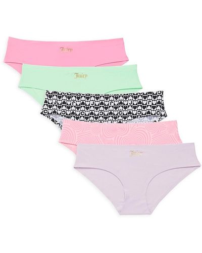 Juicy Couture, Intimates & Sleepwear, Juicy Couture 7 Pack Women Days Of  The Week Underwear Panties Cotton Blend Nwt