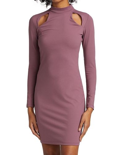 susana monaco purple dress