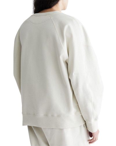 Calvin Klein Standards Fleece Crewneck Sweatshirt - Gray