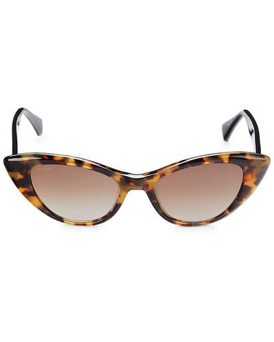 Max Mara 51mm Retro Cat Eye Sunglasses - Multicolor