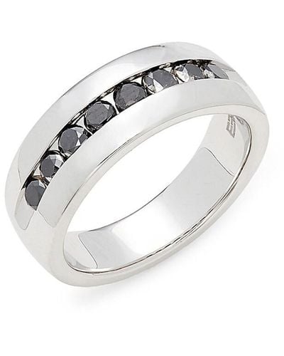 Effy 14k White Gold & 0.98 Tcw Diamond Ring