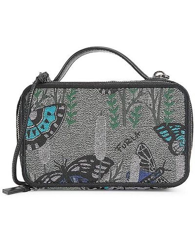 Furla Butterfly Print Crossbody Bag - Natural