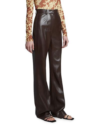 Nanushka Leena Faux Leather Trousers - Multicolour