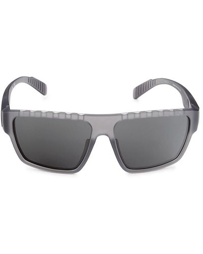 adidas 61mm Square Sunglasses - Grey