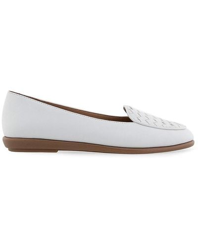Aerosoles Brielle Flat Court Shoes - White