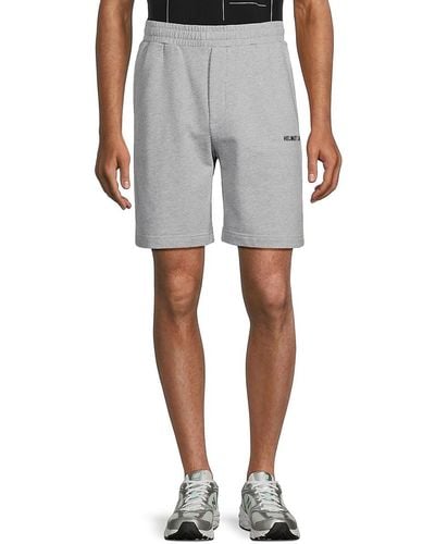 Helmut Lang Logo Shorts - Gray