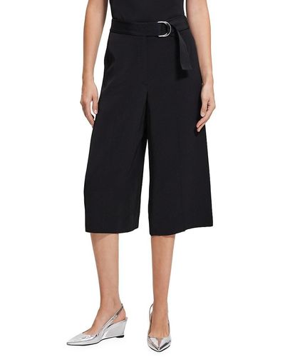 Theory Belted Culottes - Black