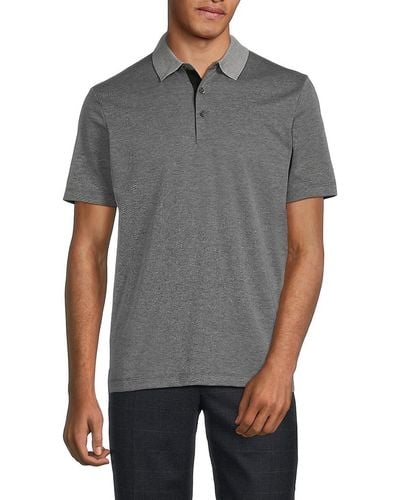 Theory Solid Polo - Grey