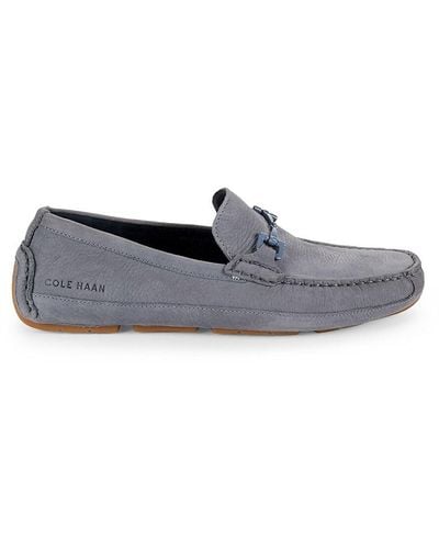 Cole Haan Wyatt Leather Driving Bit Loafers - Multicolor