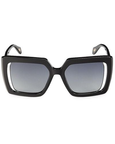 Just Cavalli 53mm Square Sunglasses - Black