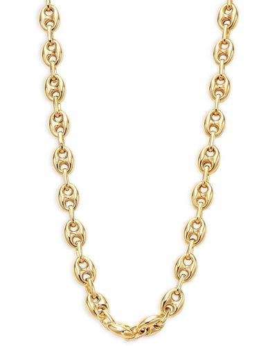Effy 14k Yellow Goldplated Sterling Silver Mariner Link Chain Necklace - Metallic