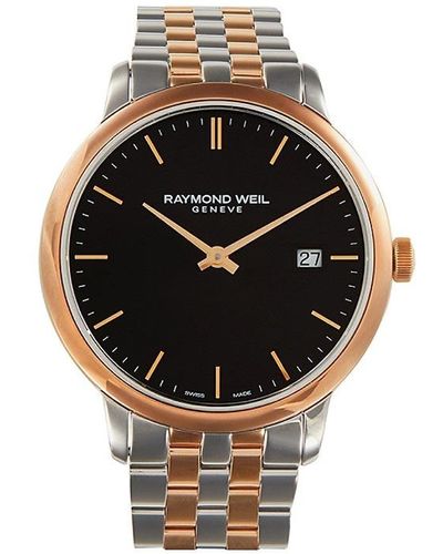 Raymond Weil Tocccata Two-Tone Stainless Steel Bracelet Watch - Metallic