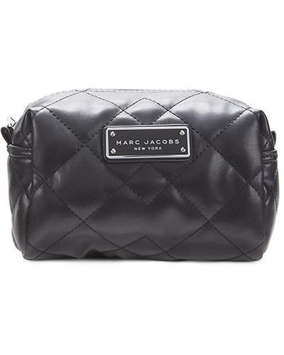 Marc Jacobs Large Quilted Cosmetic Case - Black