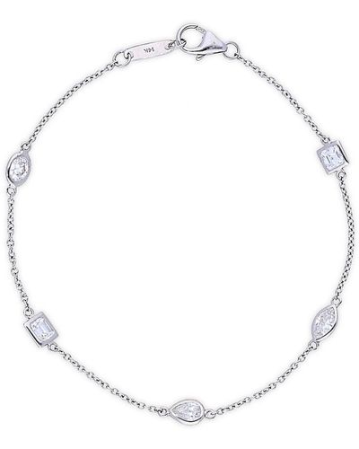 Nephora 14K & Diamond Bracelet - White