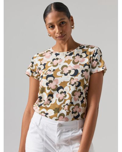 Sanctuary The Perfect Tee Renew Flower Power - Multicolor