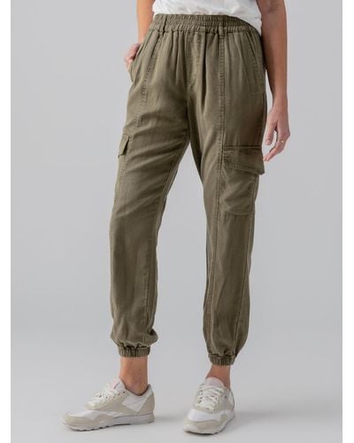 Sanctuary Relaxed Rebel Standard Rise Pant Burnt Olive - Green
