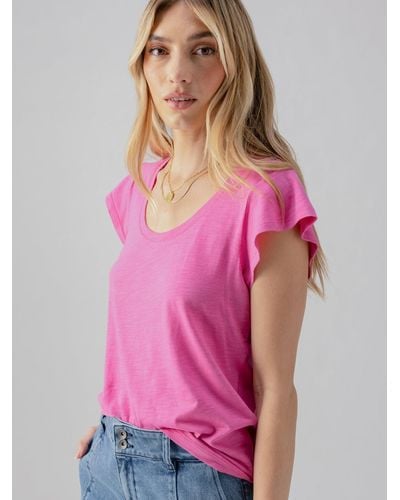 Sanctuary West Side Tee Wild Pink