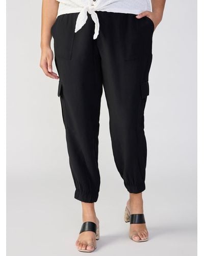 Sanctuary The Harmony Semi High Rise Pant Black Inclusive Collection