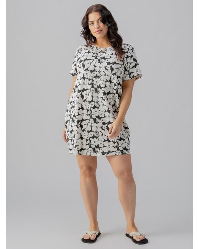 Sanctuary The Only One T-shirt Dress Echo Blooms Inclusive Collection - Multicolor