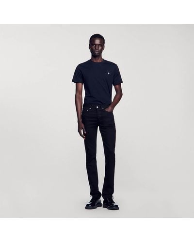 Sandro Slim-Fit Jeans - Black
