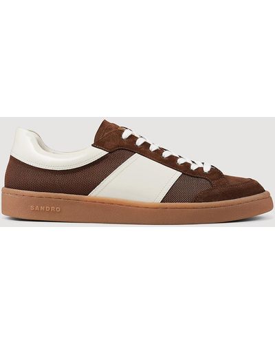 Sandro Low-Top Trainers - Brown