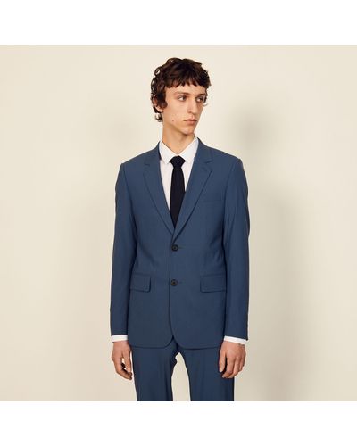 Sandro Suit Jacket - Blue