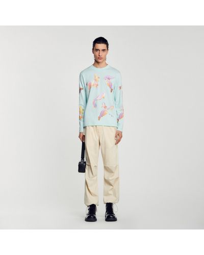 Sandro Tee-shirt poissons - Multicolore