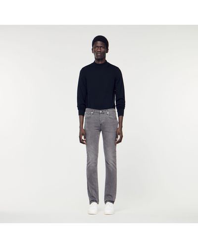 Sandro Washed Jeans - Grey