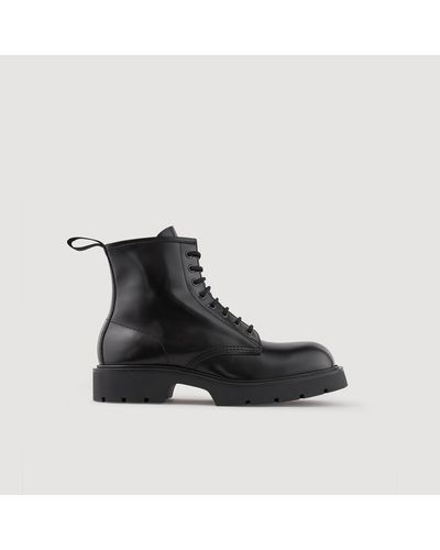 Sandro Ranger Boots - Black