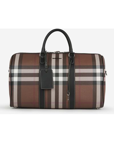 Brown Burberry Luggage and suitcases for Men | Lyst