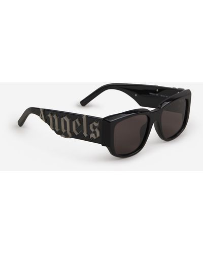 Palm Angels Gafas De Sol Cuadradas - Negro