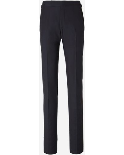 Tom Ford Wool Tuxedo Suit - Blue