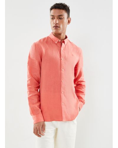 Timberland Linen Shirt - Rot