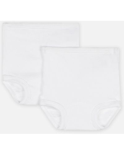 Petit Bateau Lot de 2 Culottes Bloomer - Bébé - Weiß