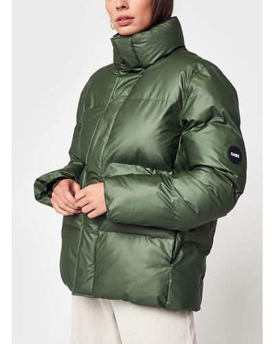 Rains Boxy Puffer Jacket - Grün